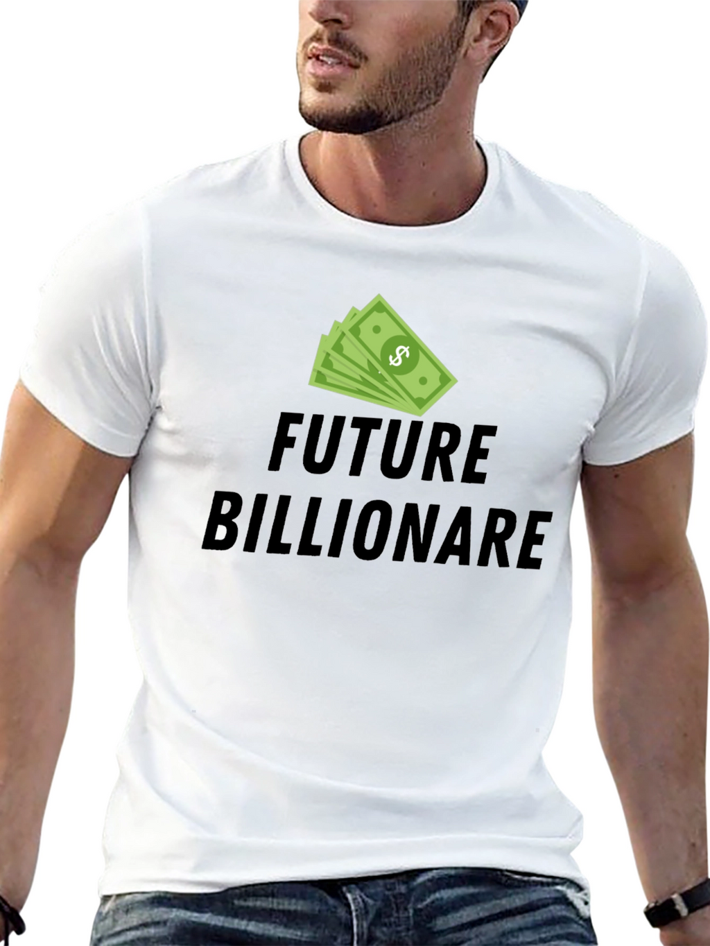 Future Billionaire Black T-Shirt