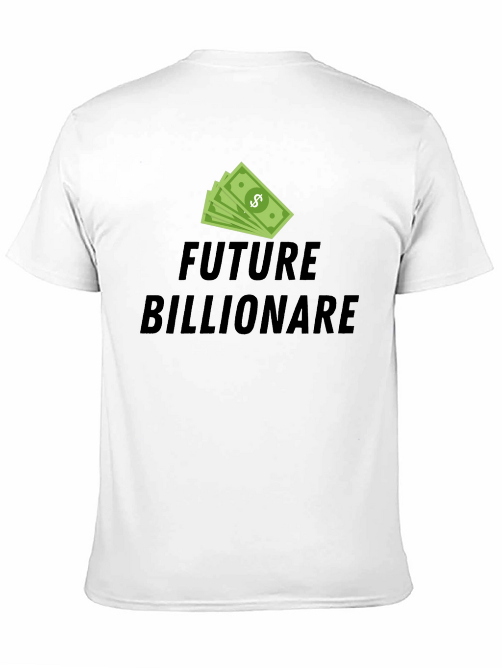 Future Billionaire Black T-Shirt