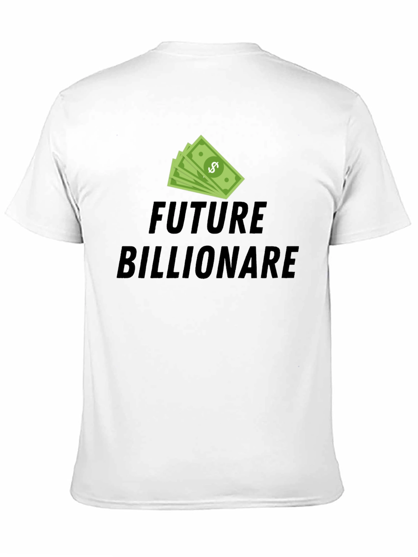 Future Billionaire Black T-Shirt