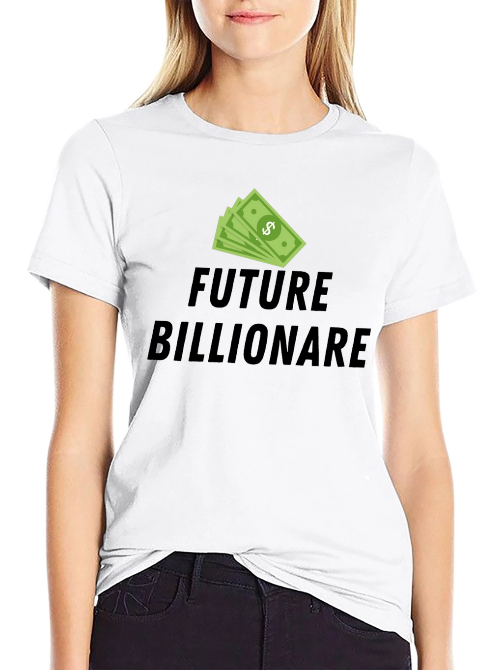 Future Billionaire Black T-Shirt