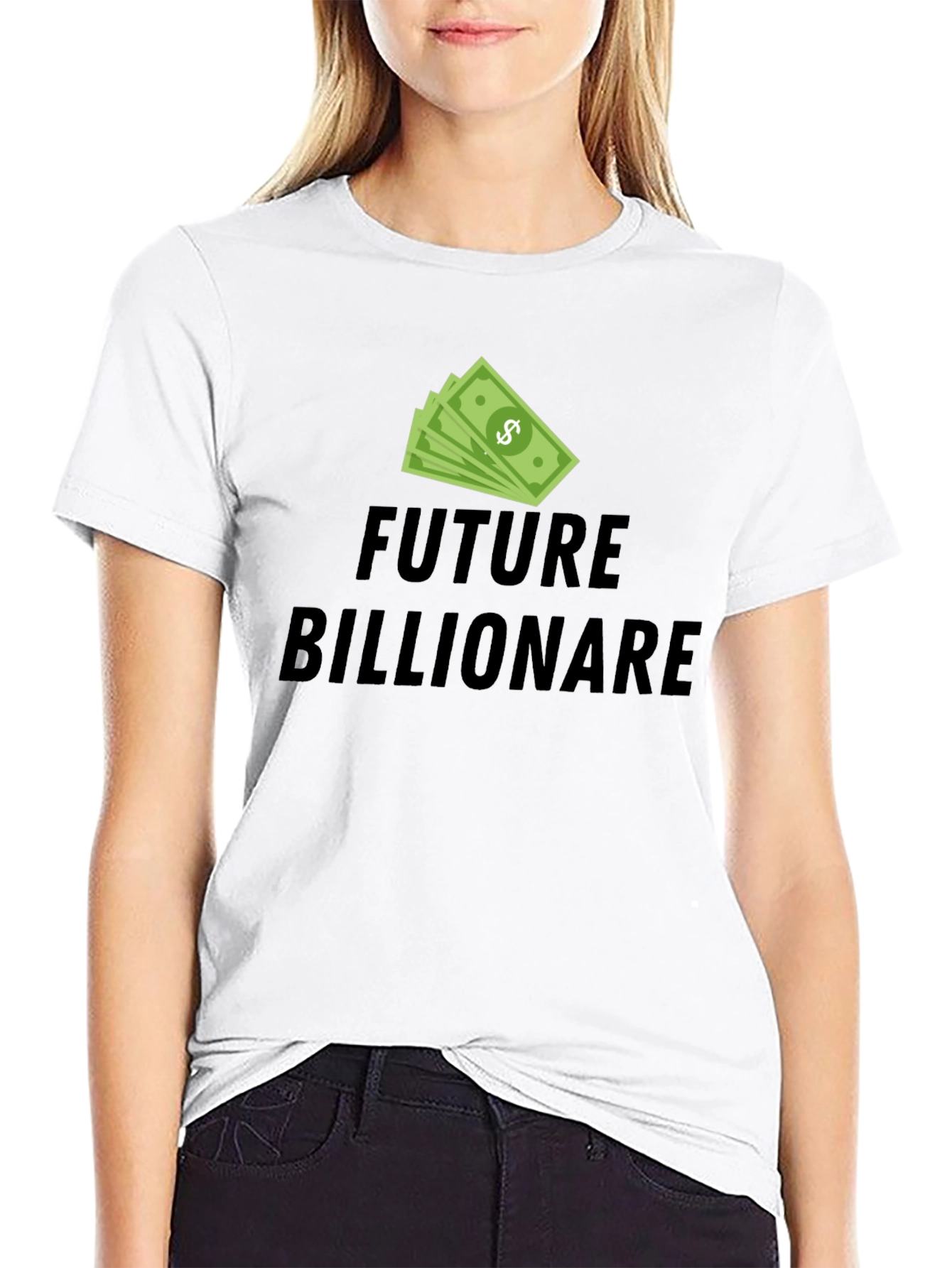 Future Billionaire Black T-Shirt
