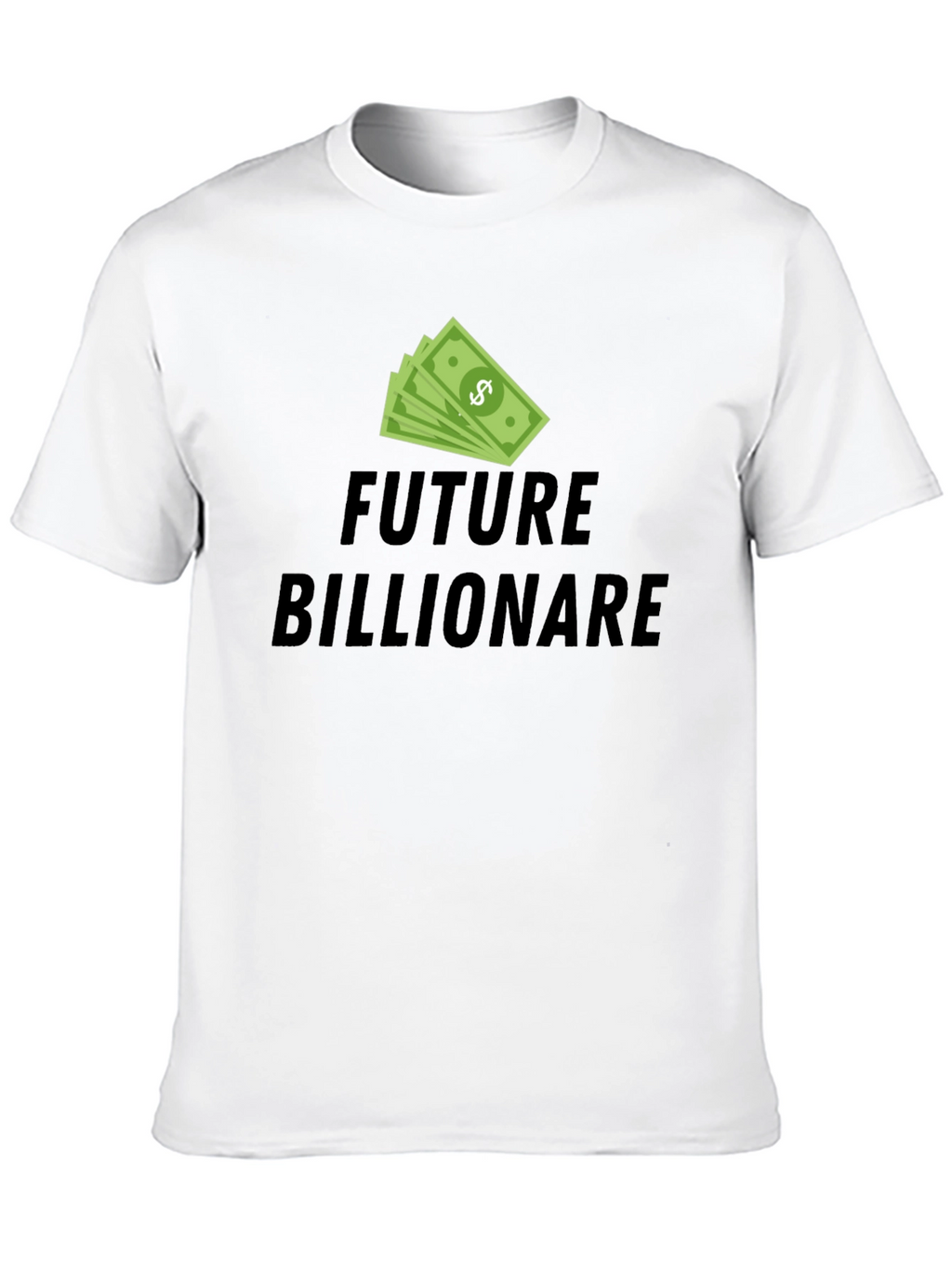 Future Billionaire Black T-Shirt