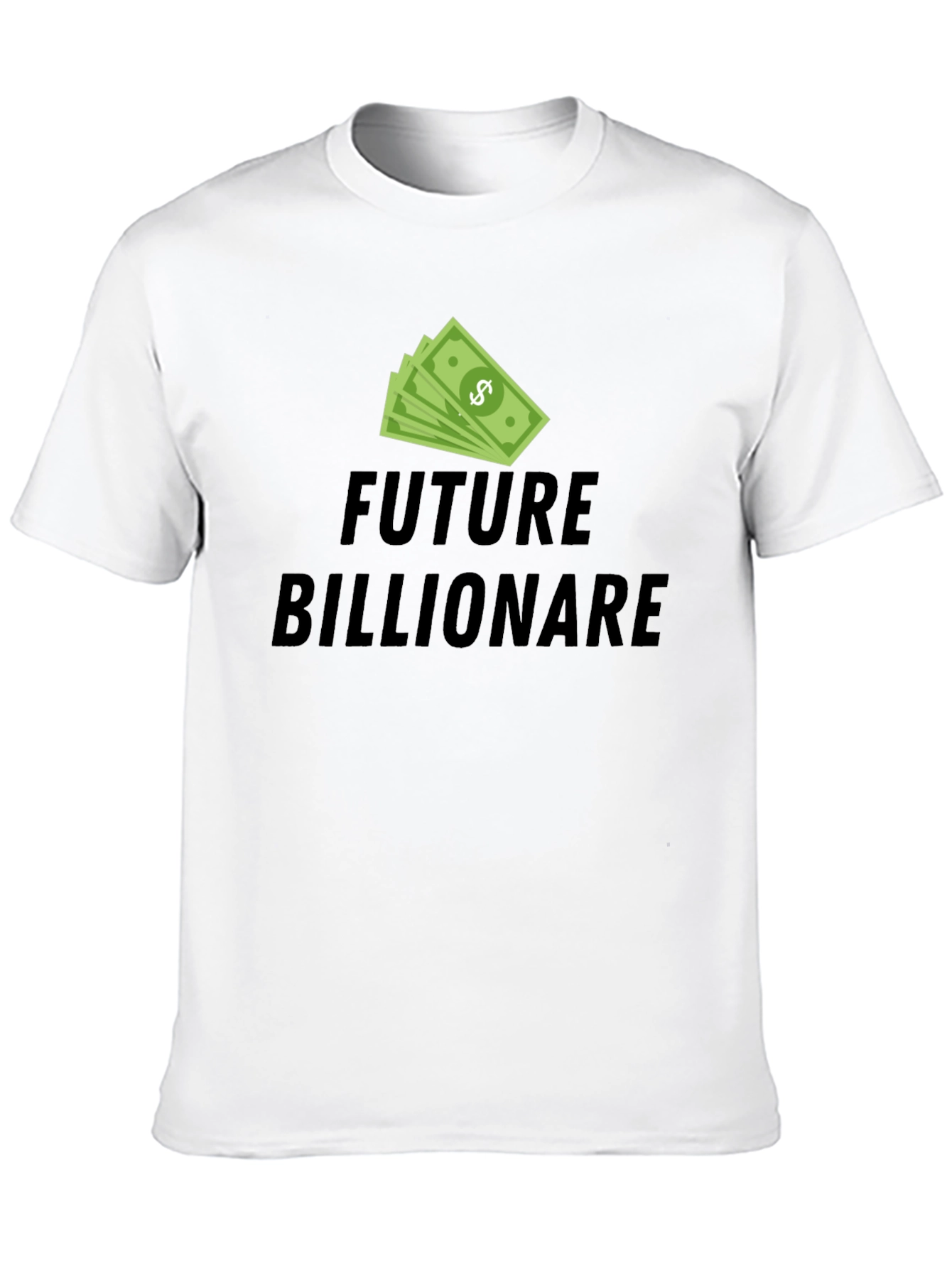 Future Billionaire Black T-Shirt