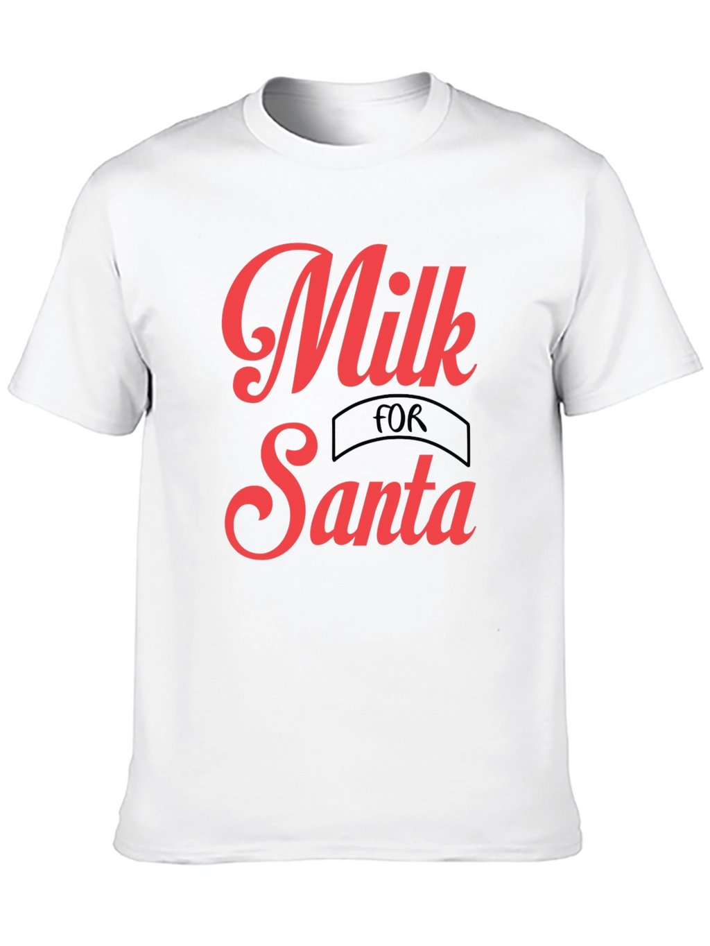 Milk for Santa Graphic Tee - Holiday Shirt