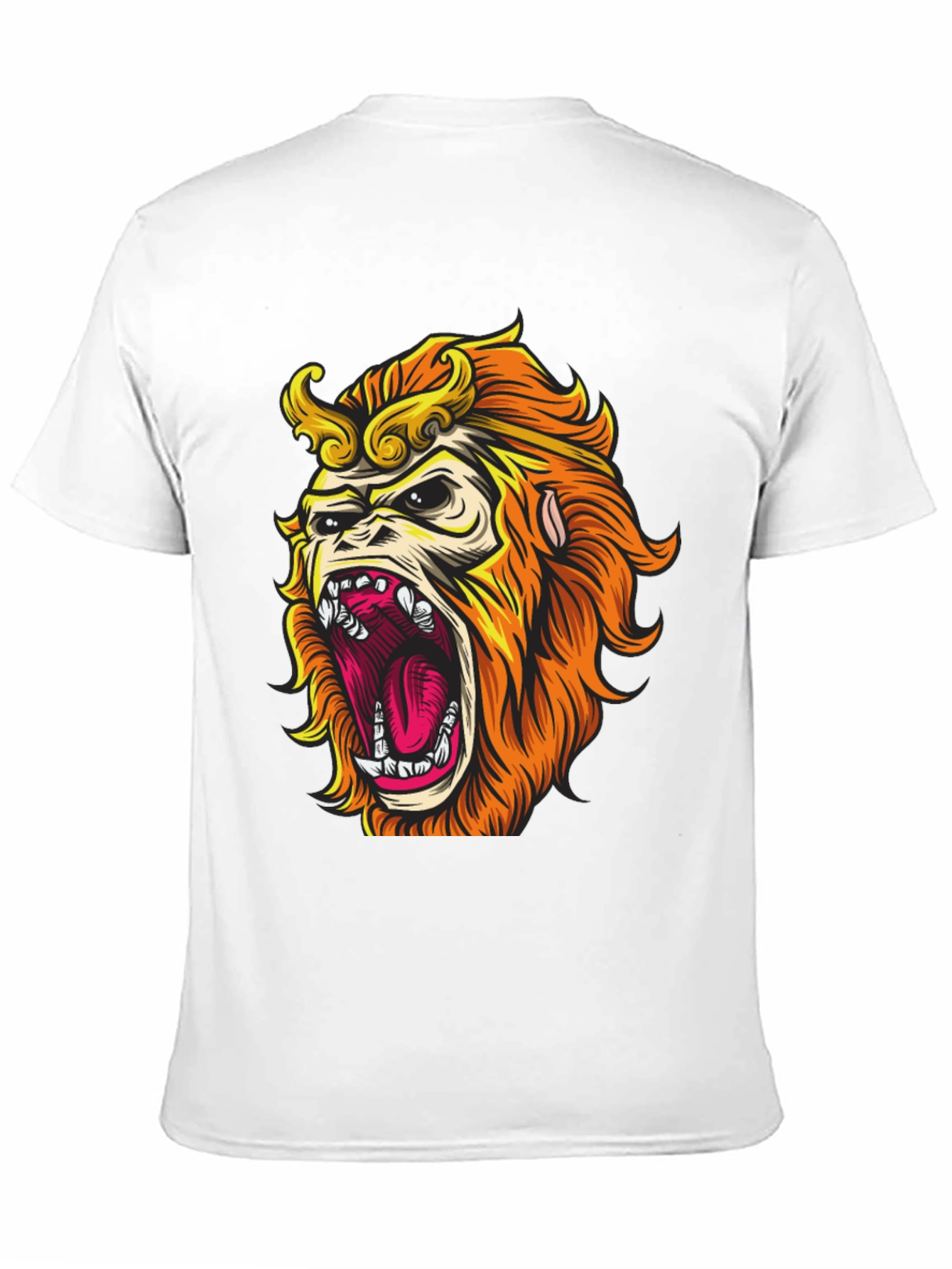 Monkey King Graphic Tee - Bold Statement Shirt