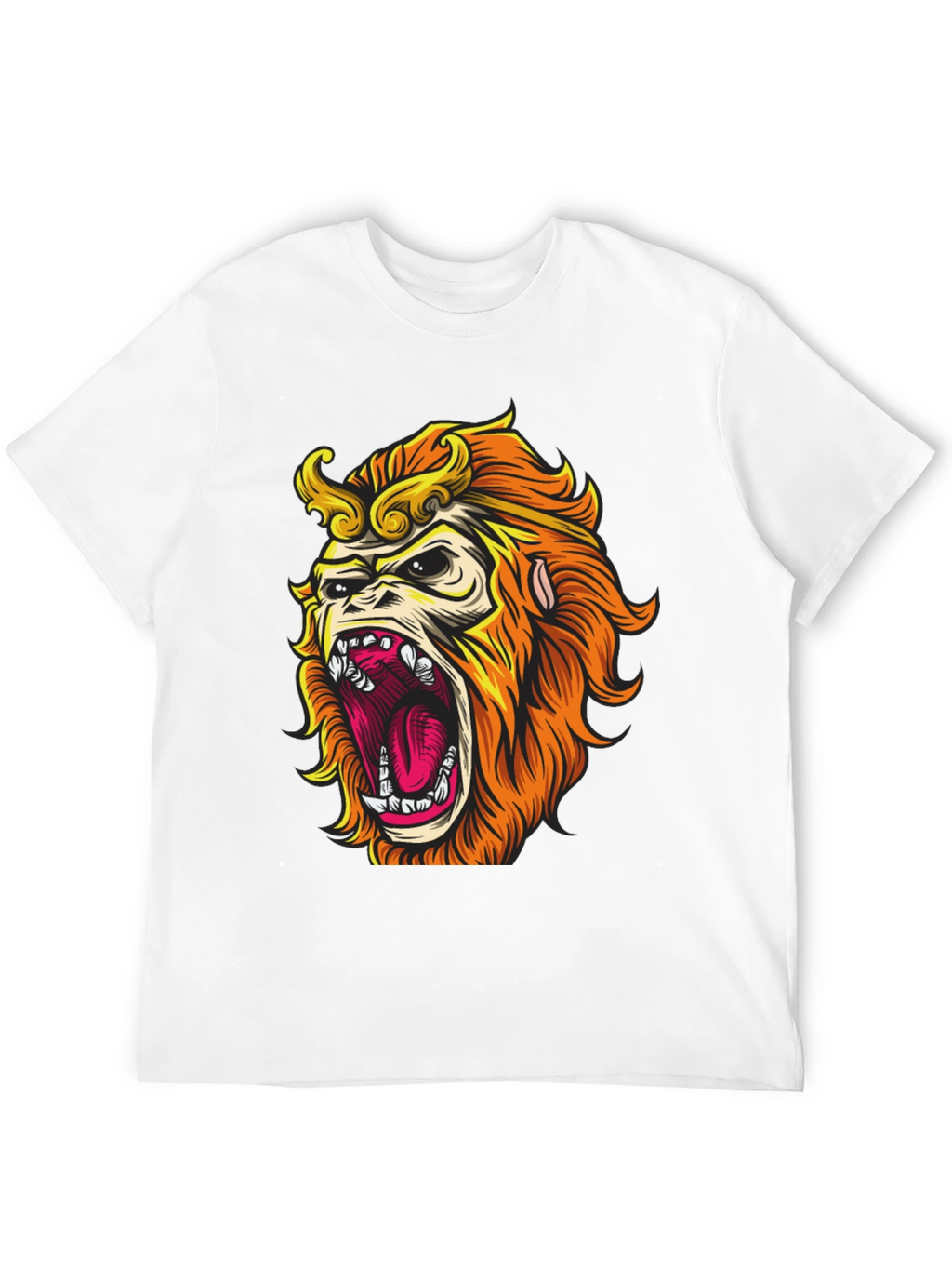 Monkey King Graphic Tee - Bold Statement Shirt