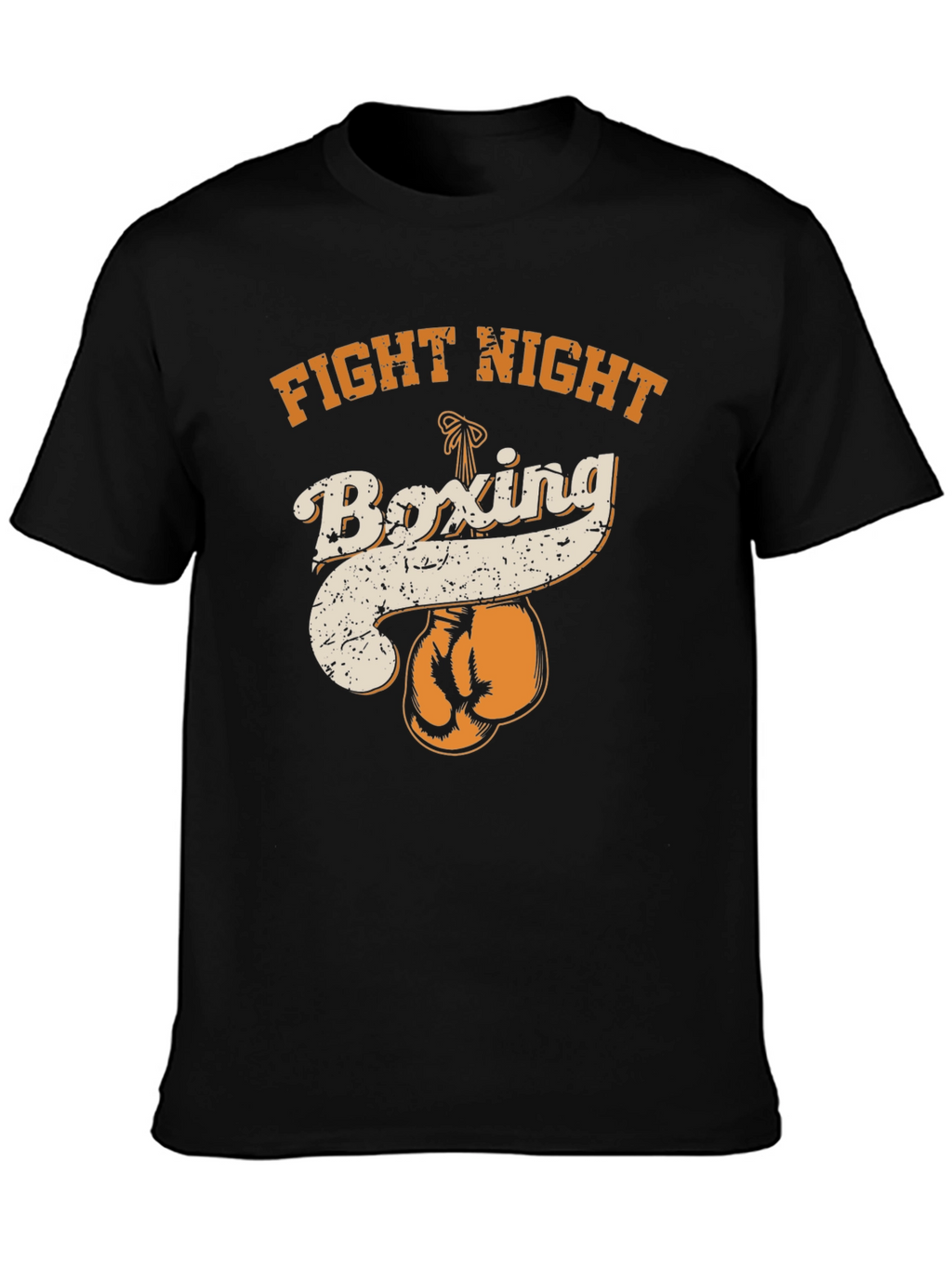 Fight Night Boxing Graphic Tee