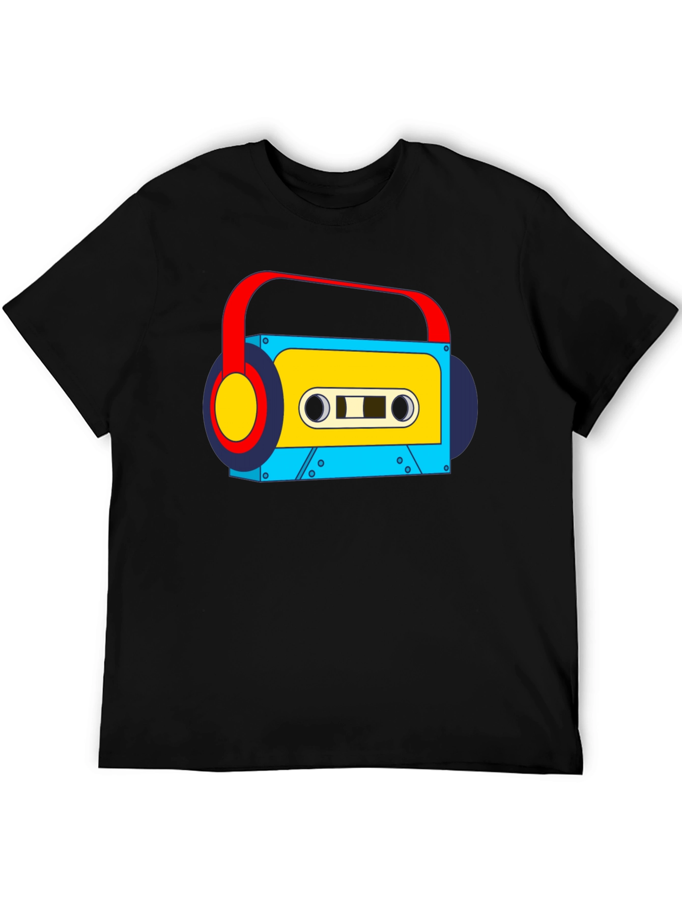 Retro Cassette Player Graphic Tee