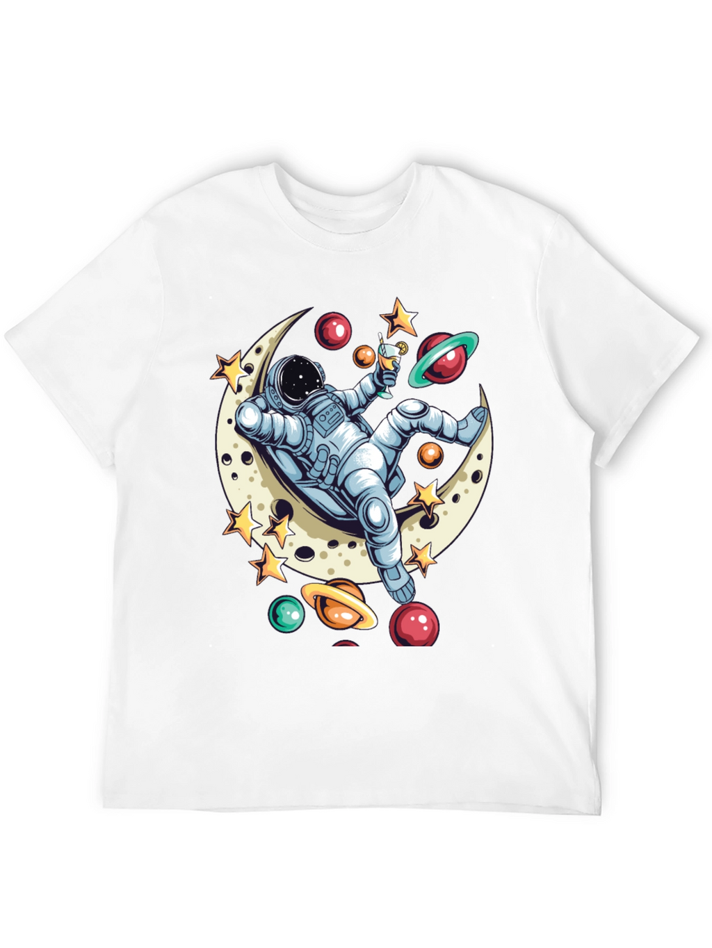 Astronaut Moon Lounger T-Shirt