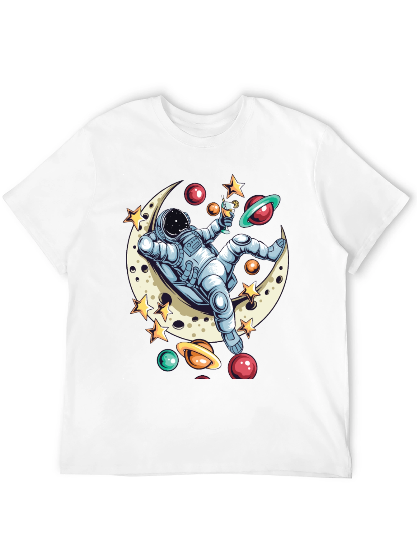 Astronaut Moon Lounger T-Shirt
