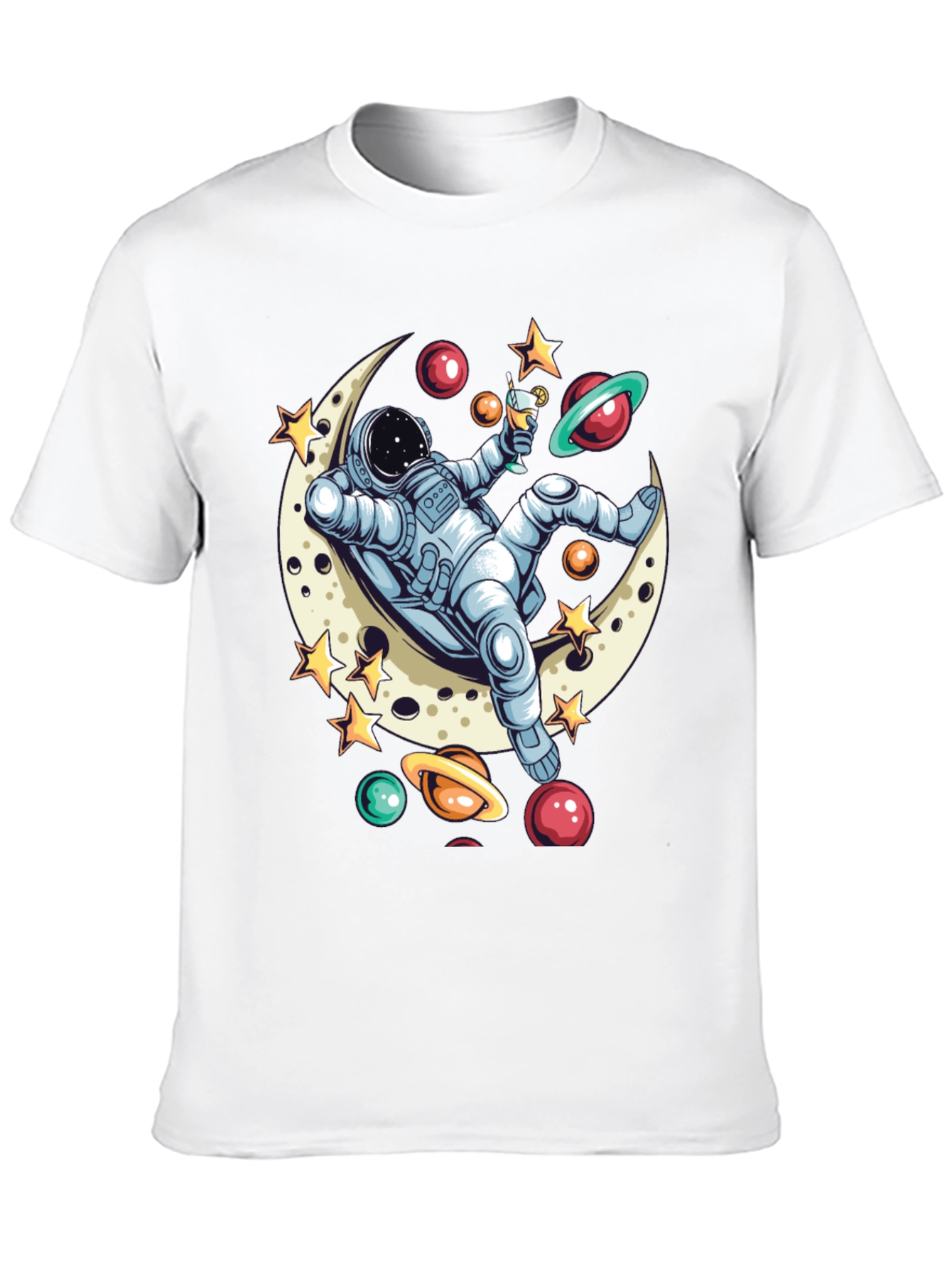 Astronaut Moon Lounger T-Shirt