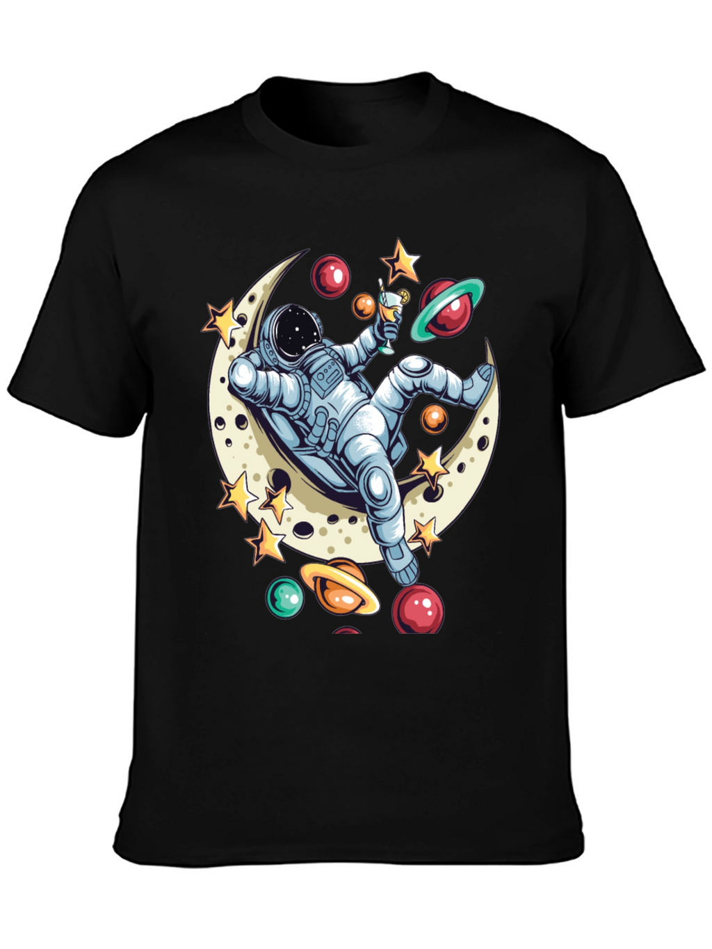 Astronaut Moon Lounger T-Shirt