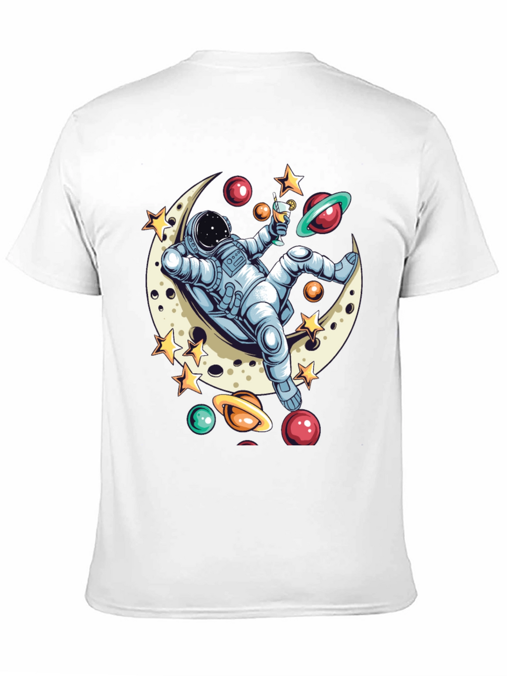 Astronaut Moon Lounger T-Shirt