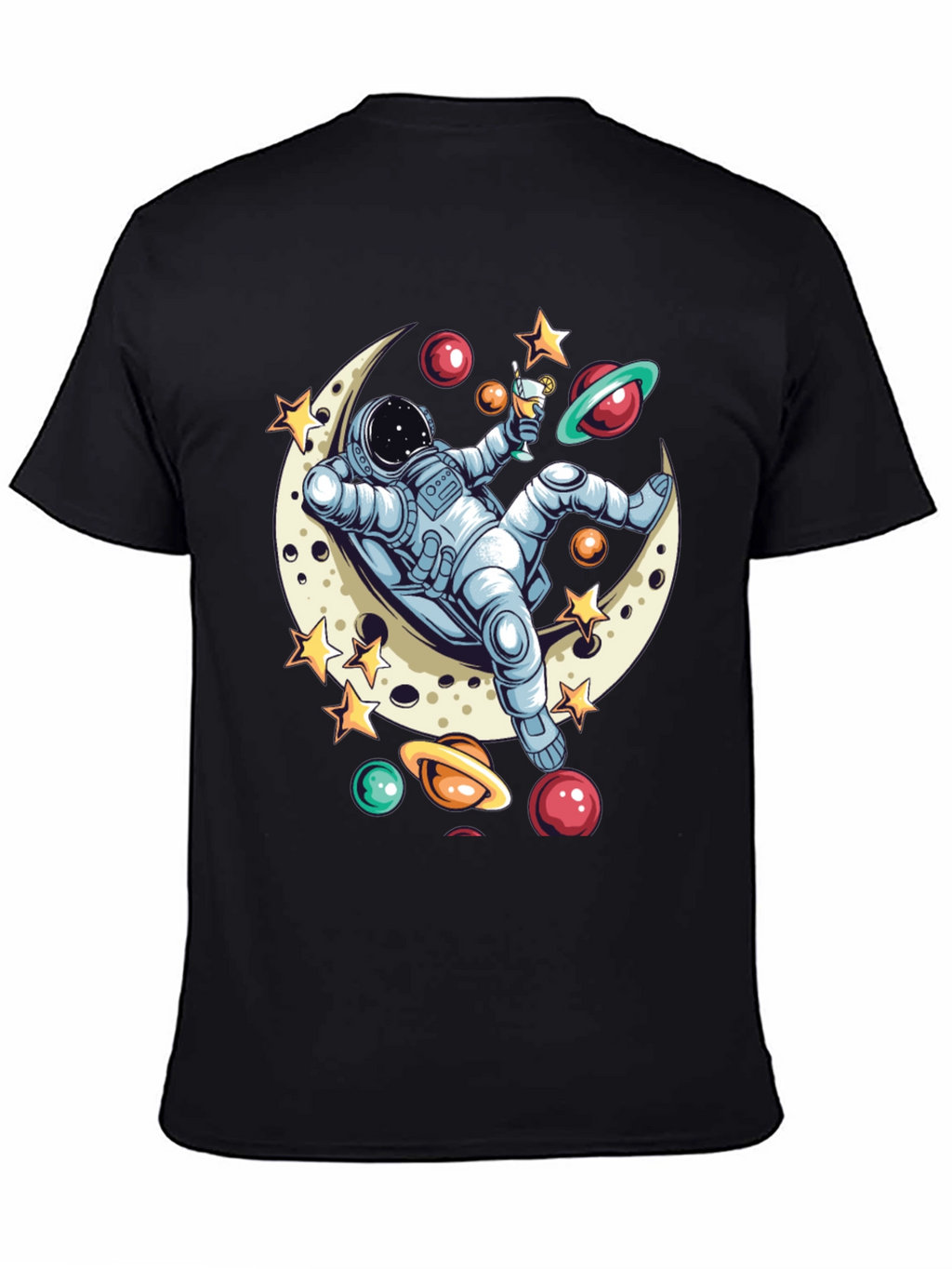 Astronaut Moon Lounger T-Shirt