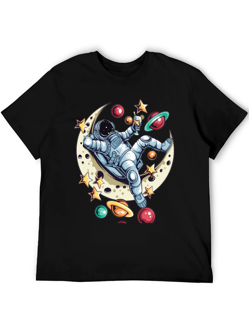 Astronaut Moon Lounger T-Shirt