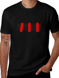 Guitar Pickups Graphic Black T-Shirt