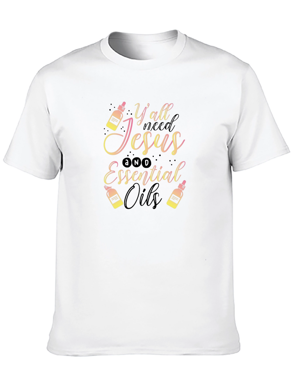 Jesus & Essential Oils Graphic Tee