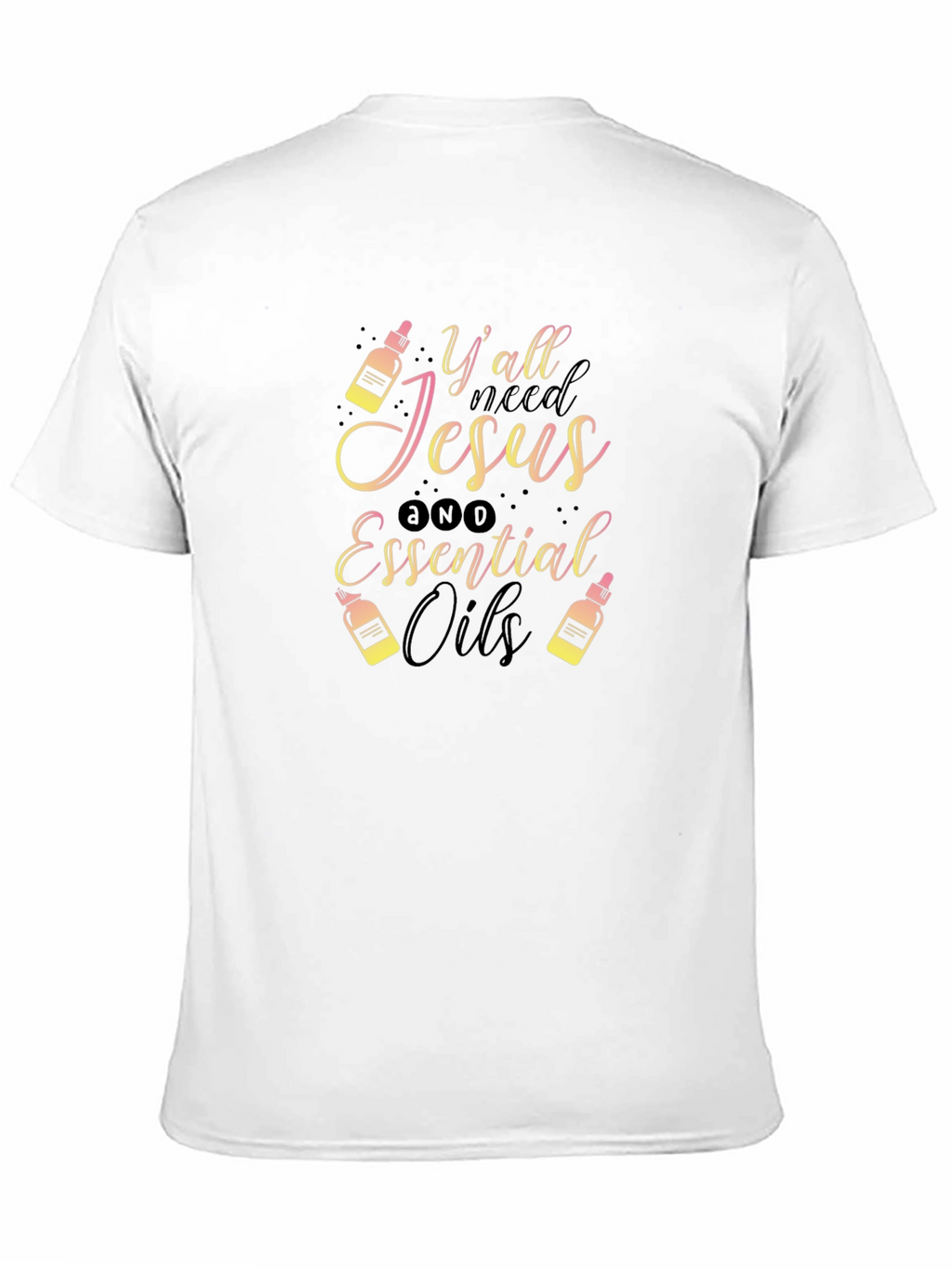 Jesus & Essential Oils Graphic Tee