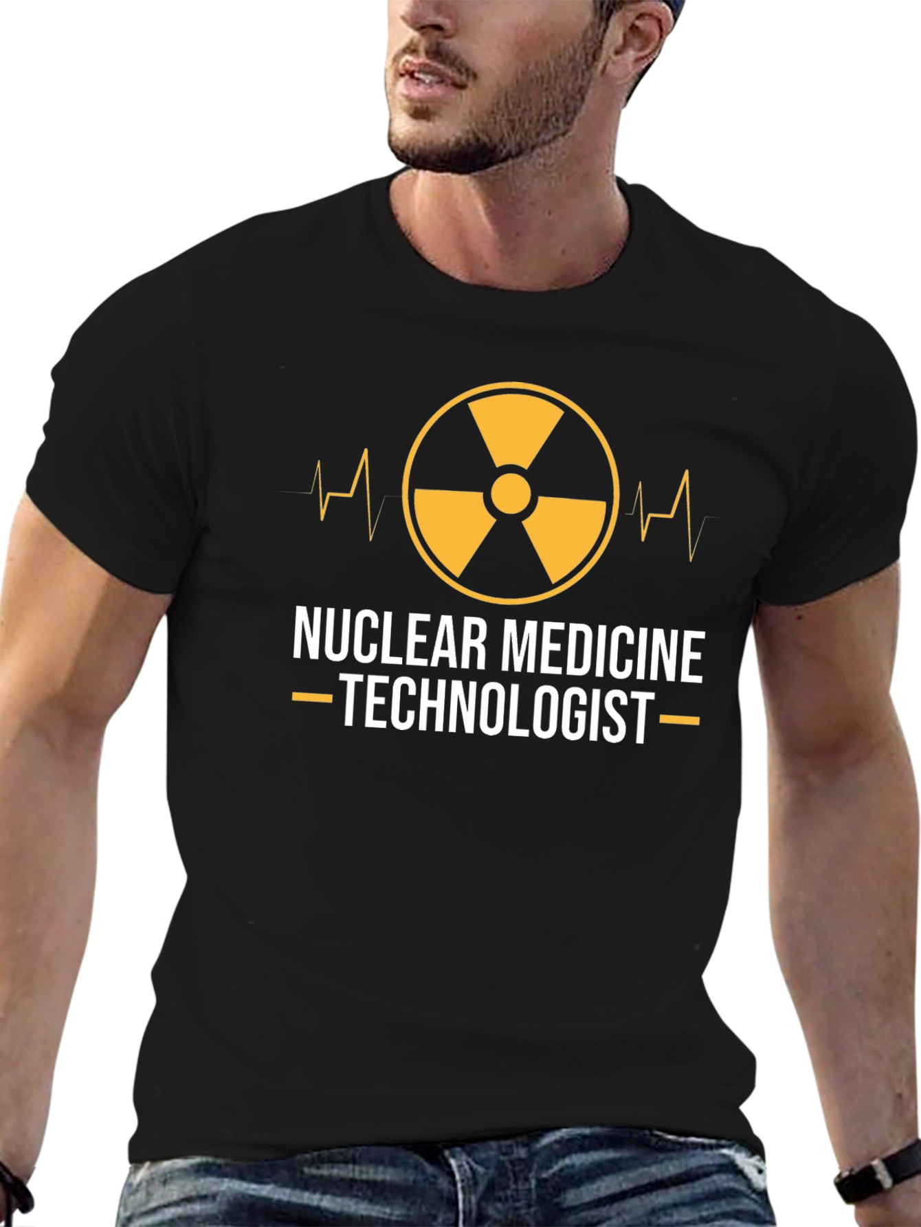 Nuclear Medicine Technologist Black T-Shirt