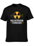 Nuclear Medicine Technologist Black T-Shirt
