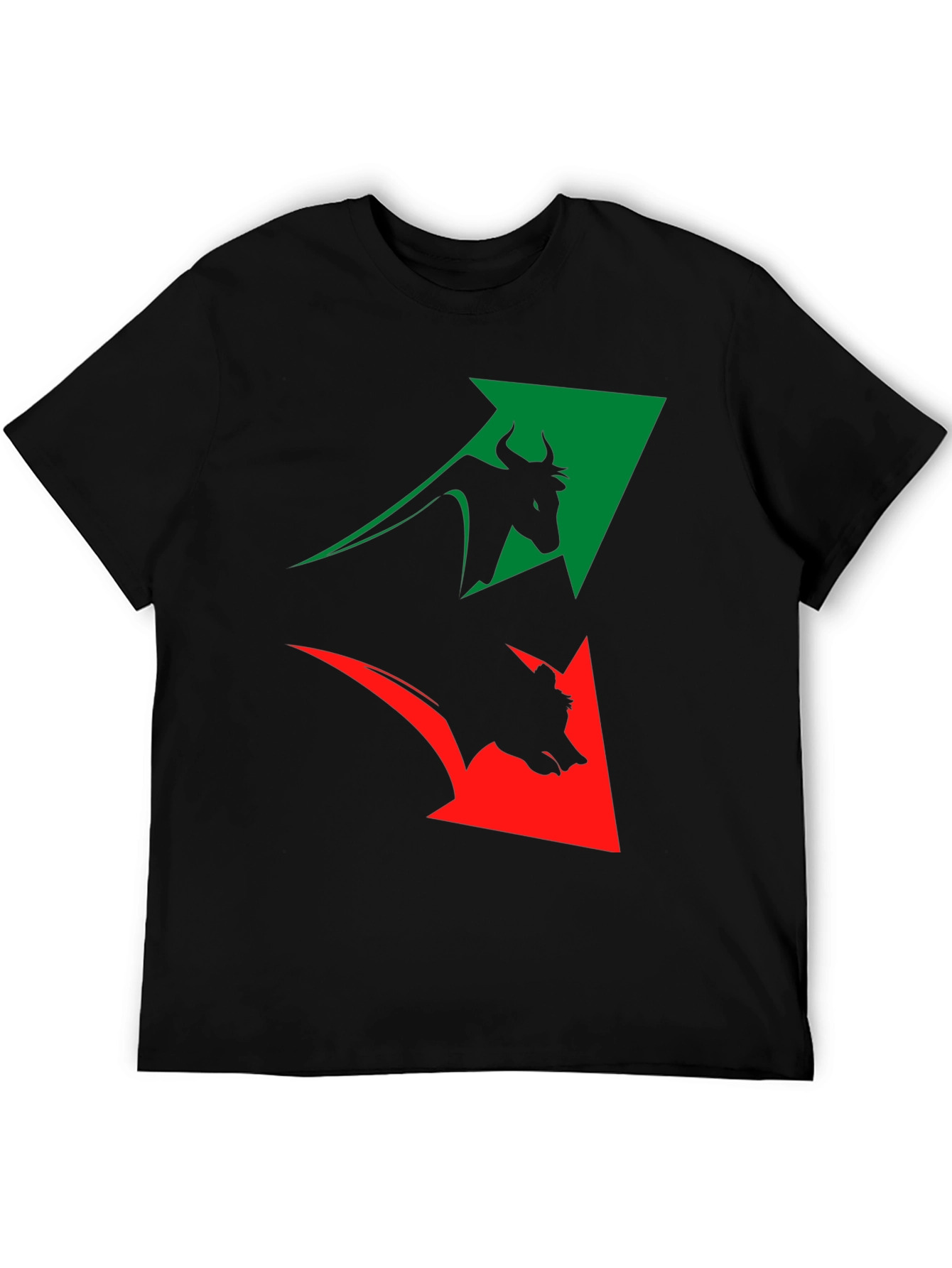 Bull and Bear Market T-Shirt - Stock Trader Tee