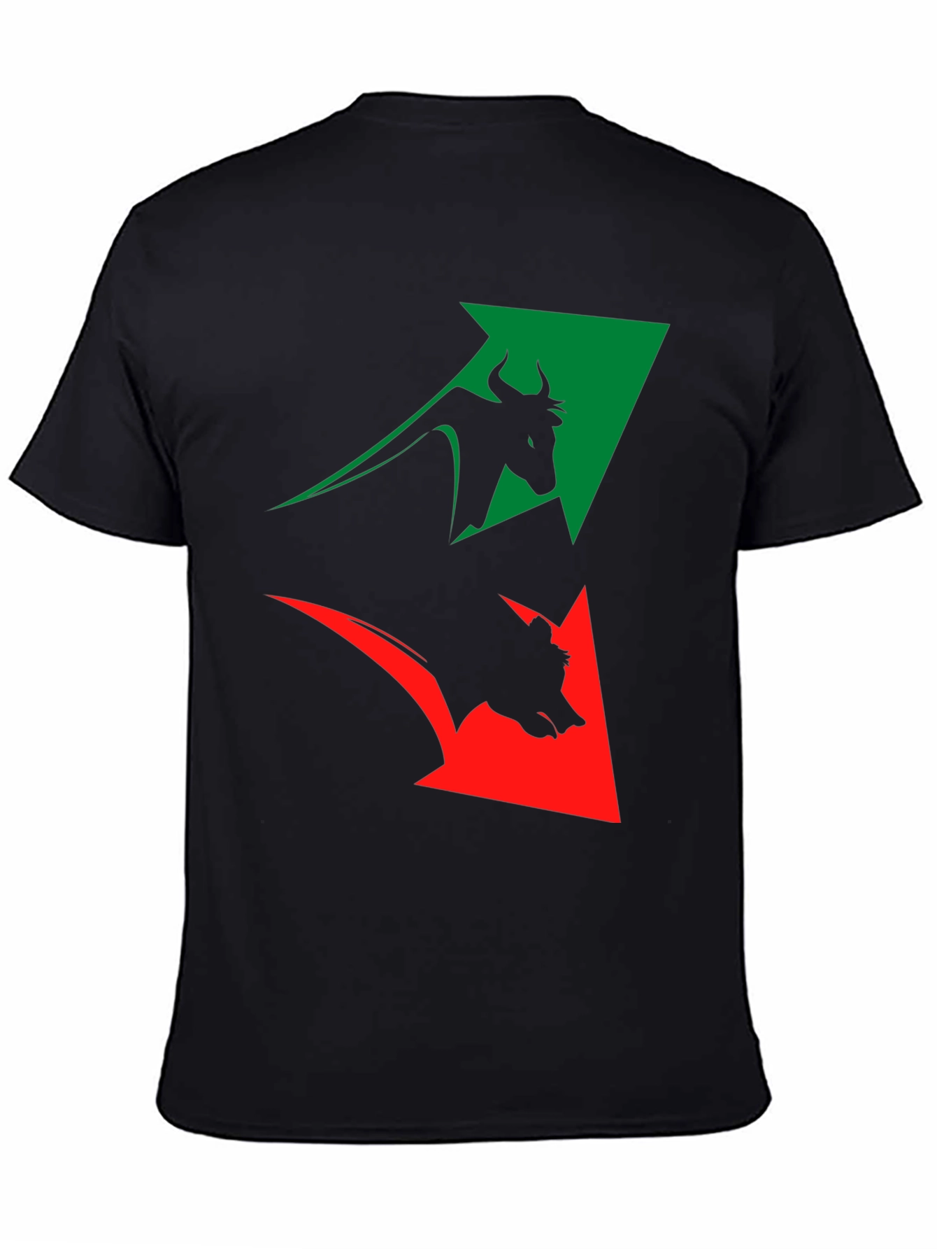 Bull and Bear Market T-Shirt - Stock Trader Tee