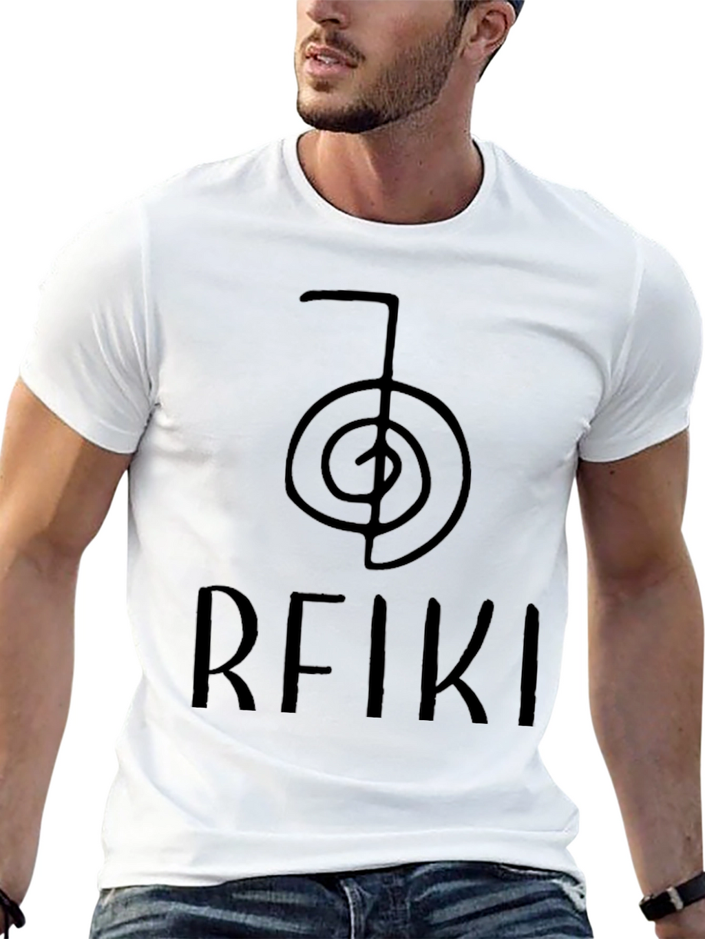 Reiki Symbol T-Shirt - Spiritual Healing Energy Design