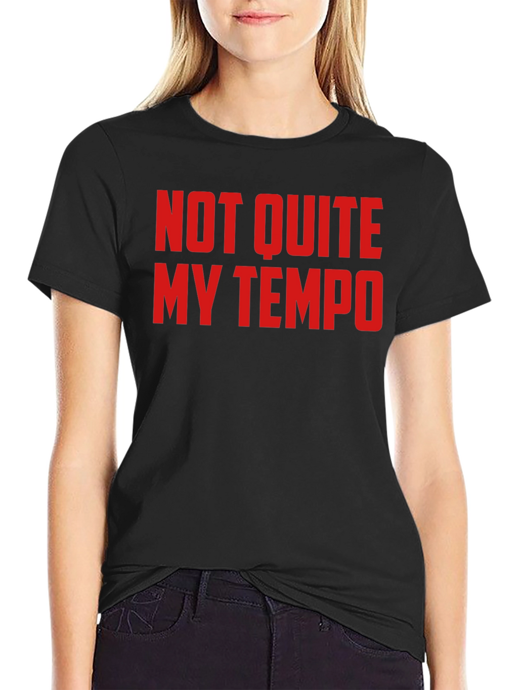 Not Quite My Tempo T-Shirt - Funny Music Tee