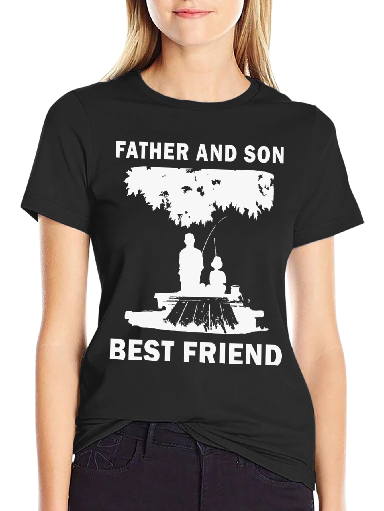 Father and Son Best Friend Graphic Tee