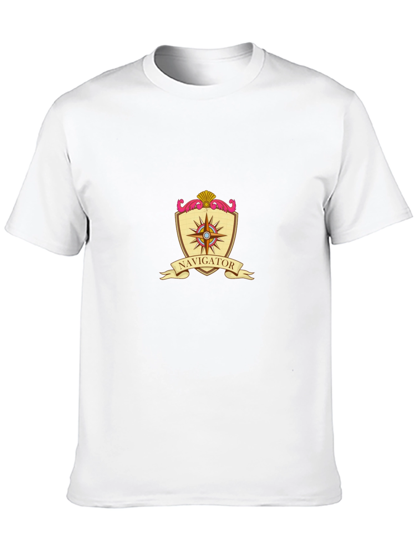Navigator Compass Emblem Black T-Shirt