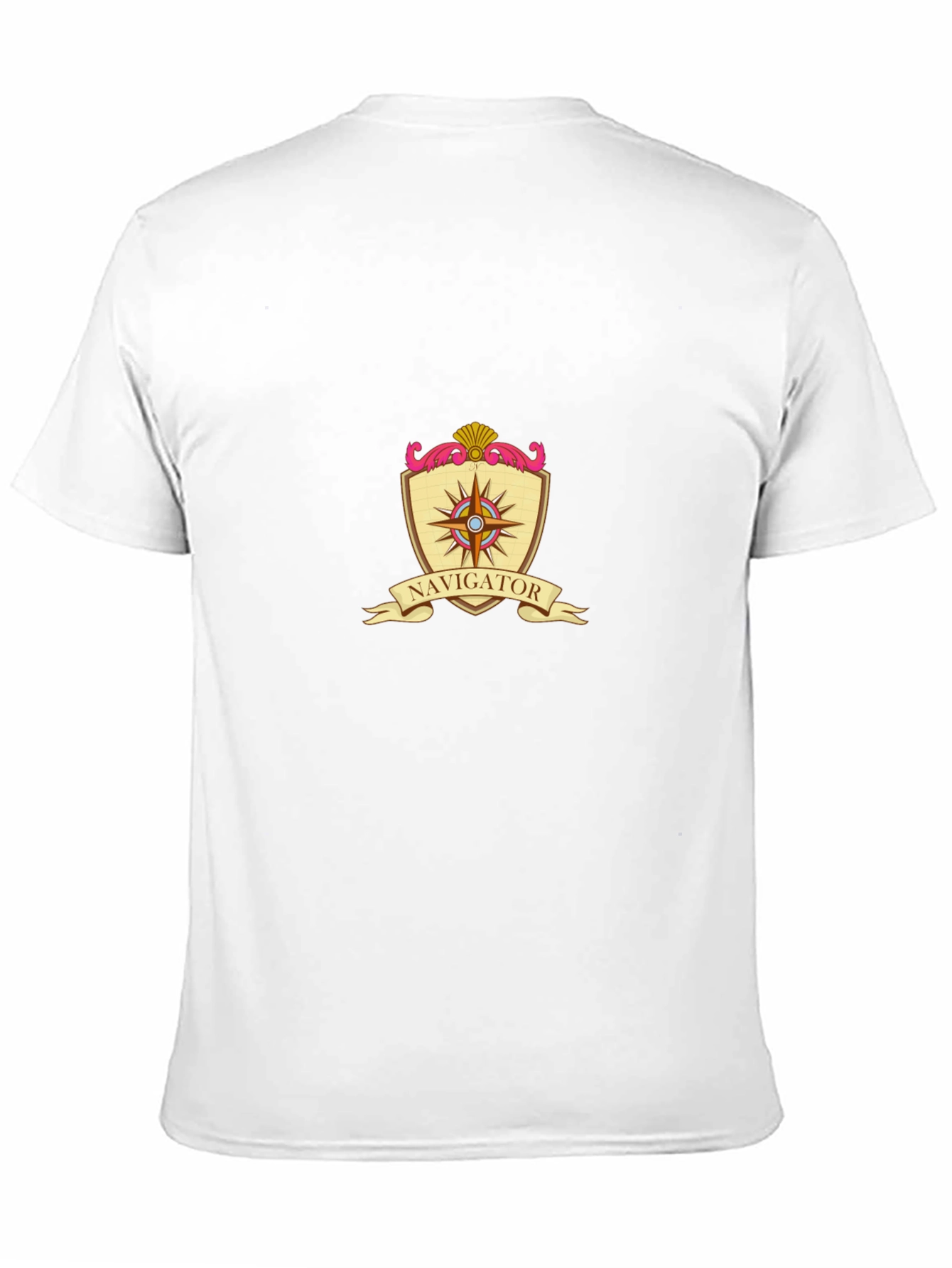 Navigator Compass Emblem Black T-Shirt