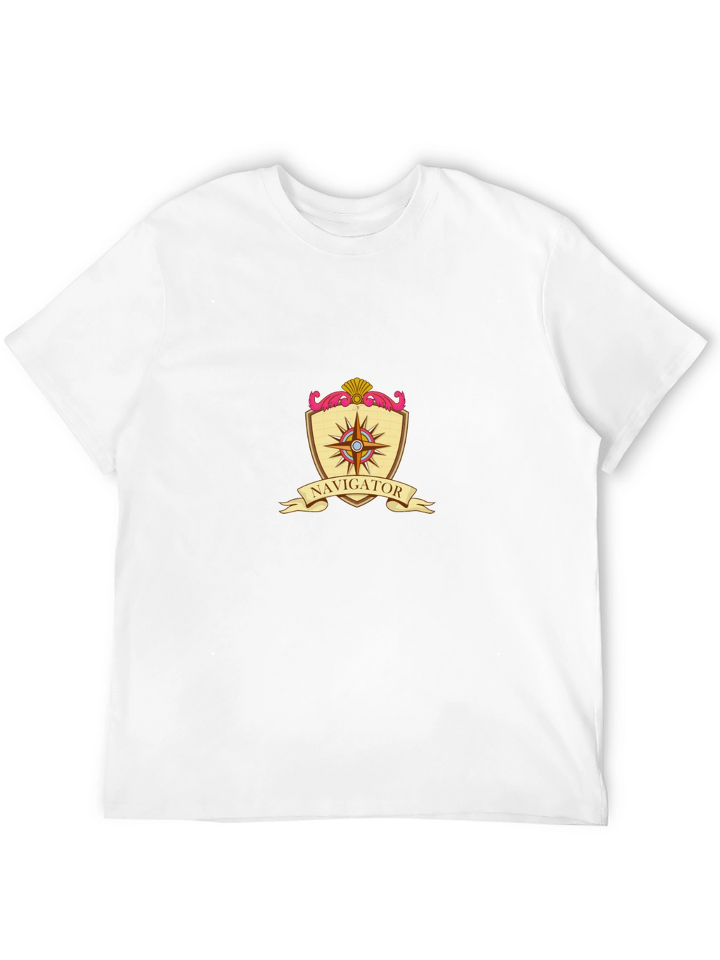 Navigator Compass Emblem Black T-Shirt