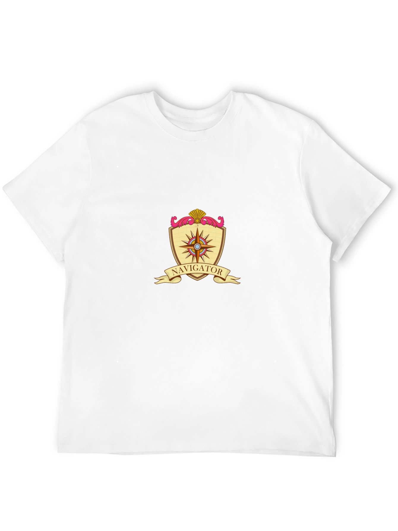 Navigator Compass Emblem Black T-Shirt