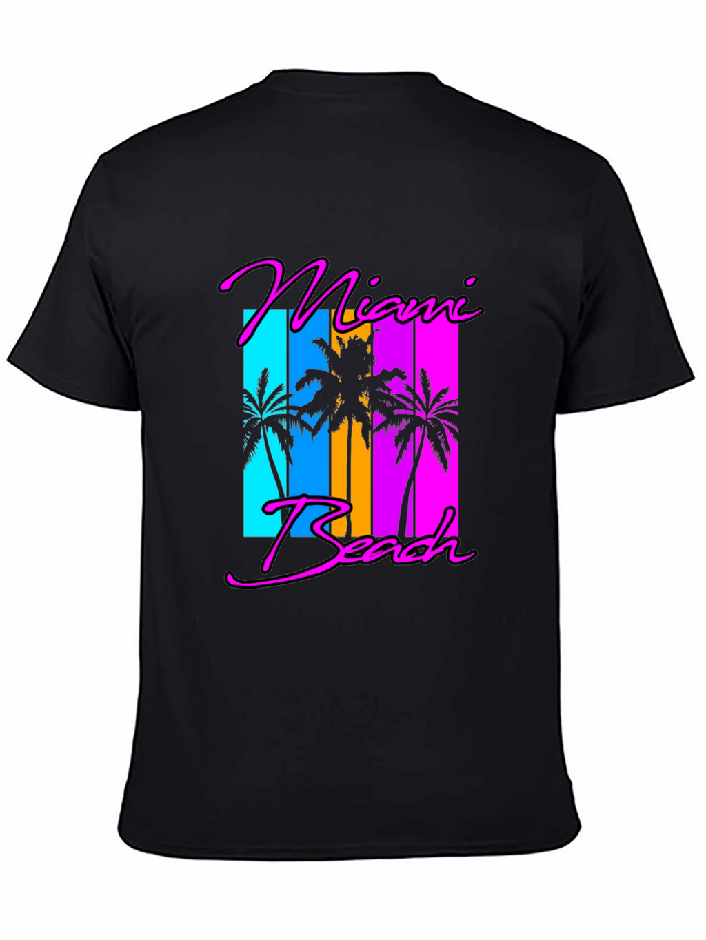 Miami Beach Retro Graphic Tee