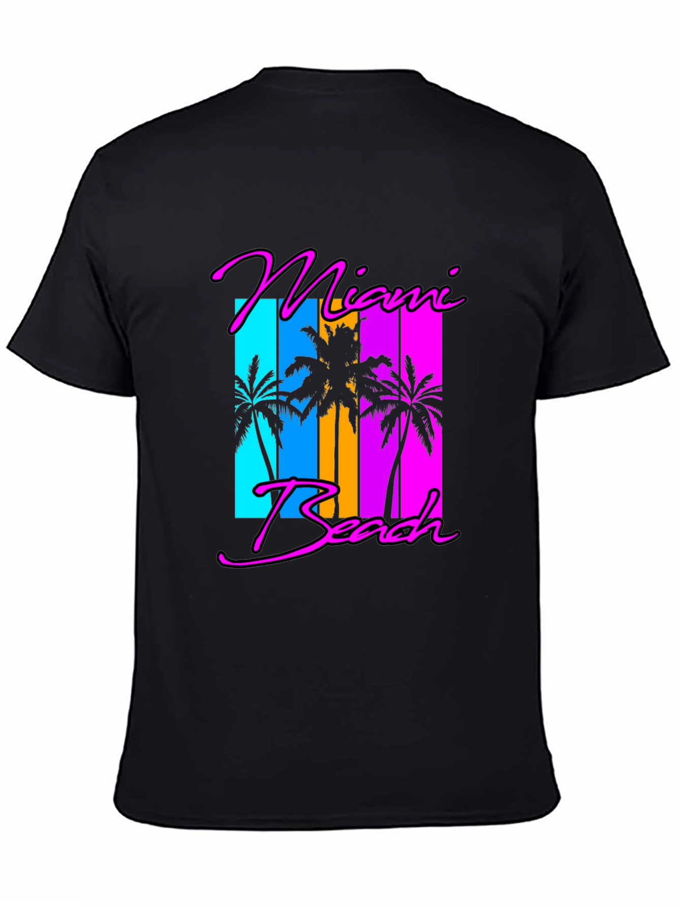 Miami Beach Retro Graphic Tee
