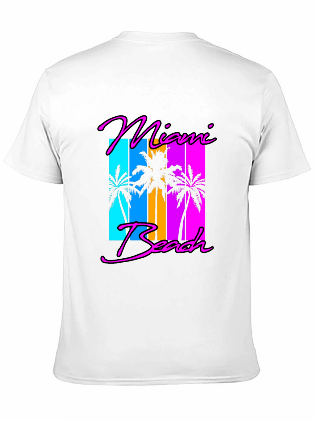 Miami Beach Retro Graphic Tee