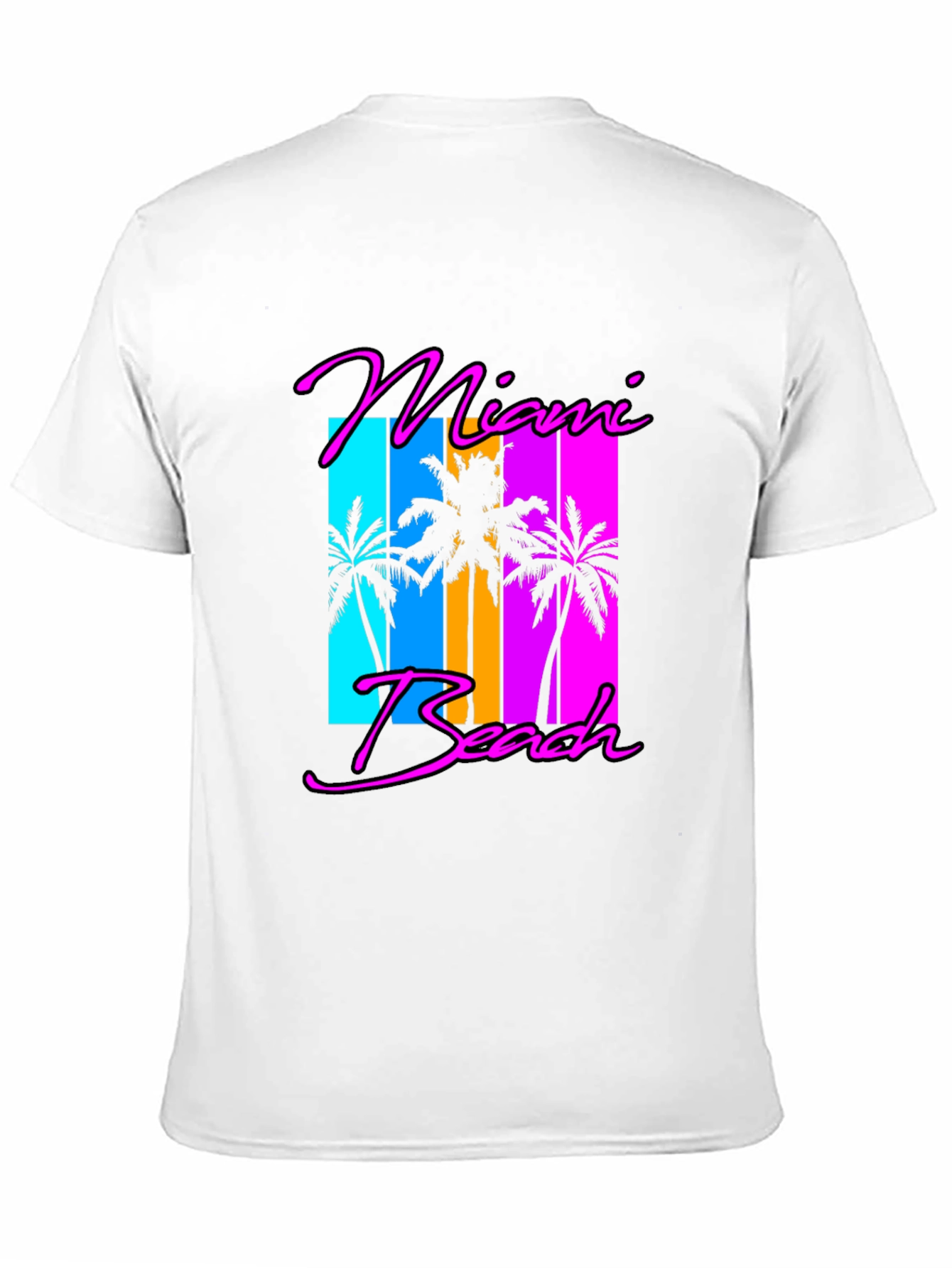 Miami Beach Retro Graphic Tee