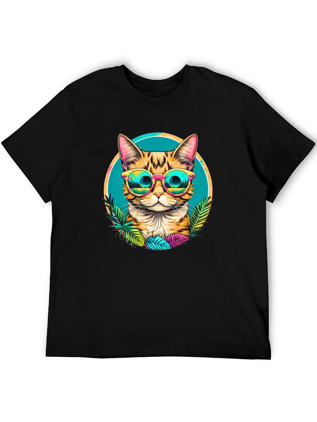 Cool Cat Graphic T-Shirt