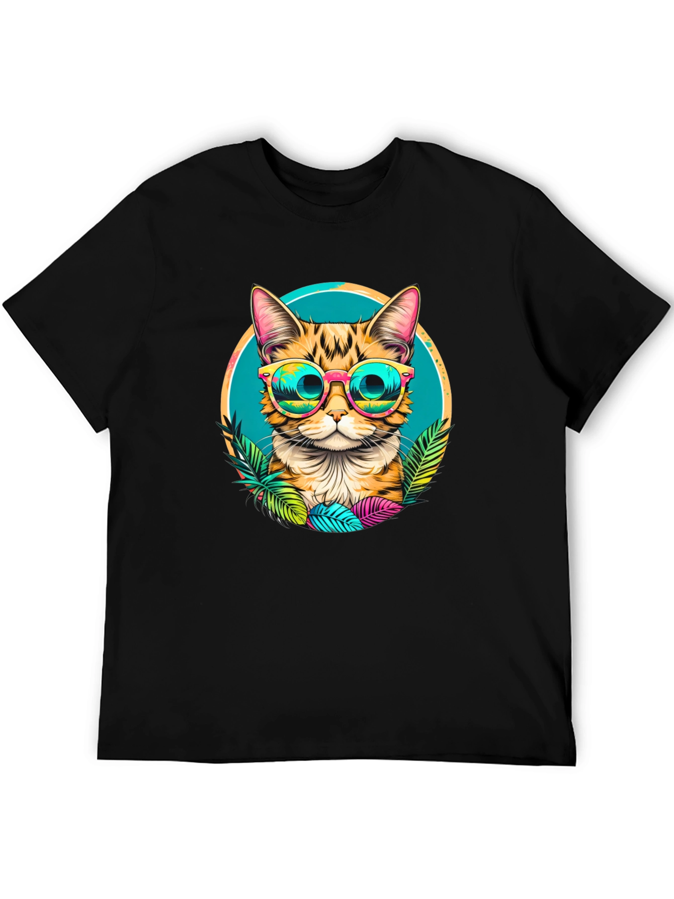 Cool Cat Graphic T-Shirt