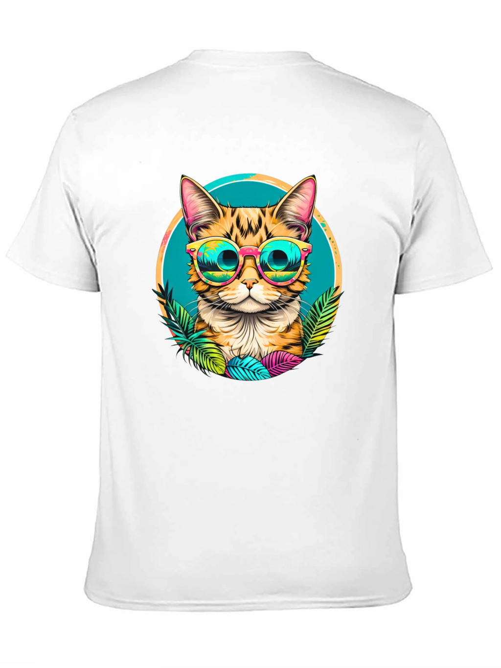 Cool Cat Graphic T-Shirt