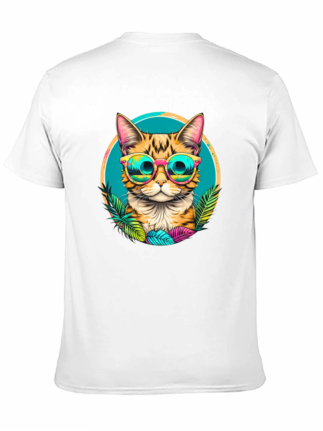 Cool Cat Graphic T-Shirt