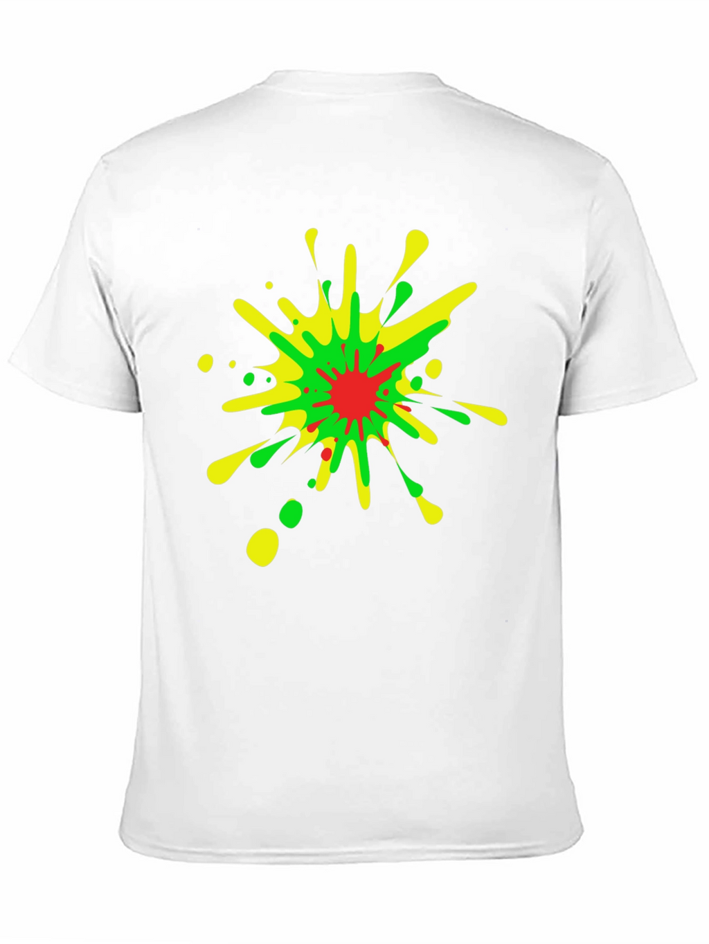 Bold Splash T-Shirt - Vibrant Design Soft Fabric