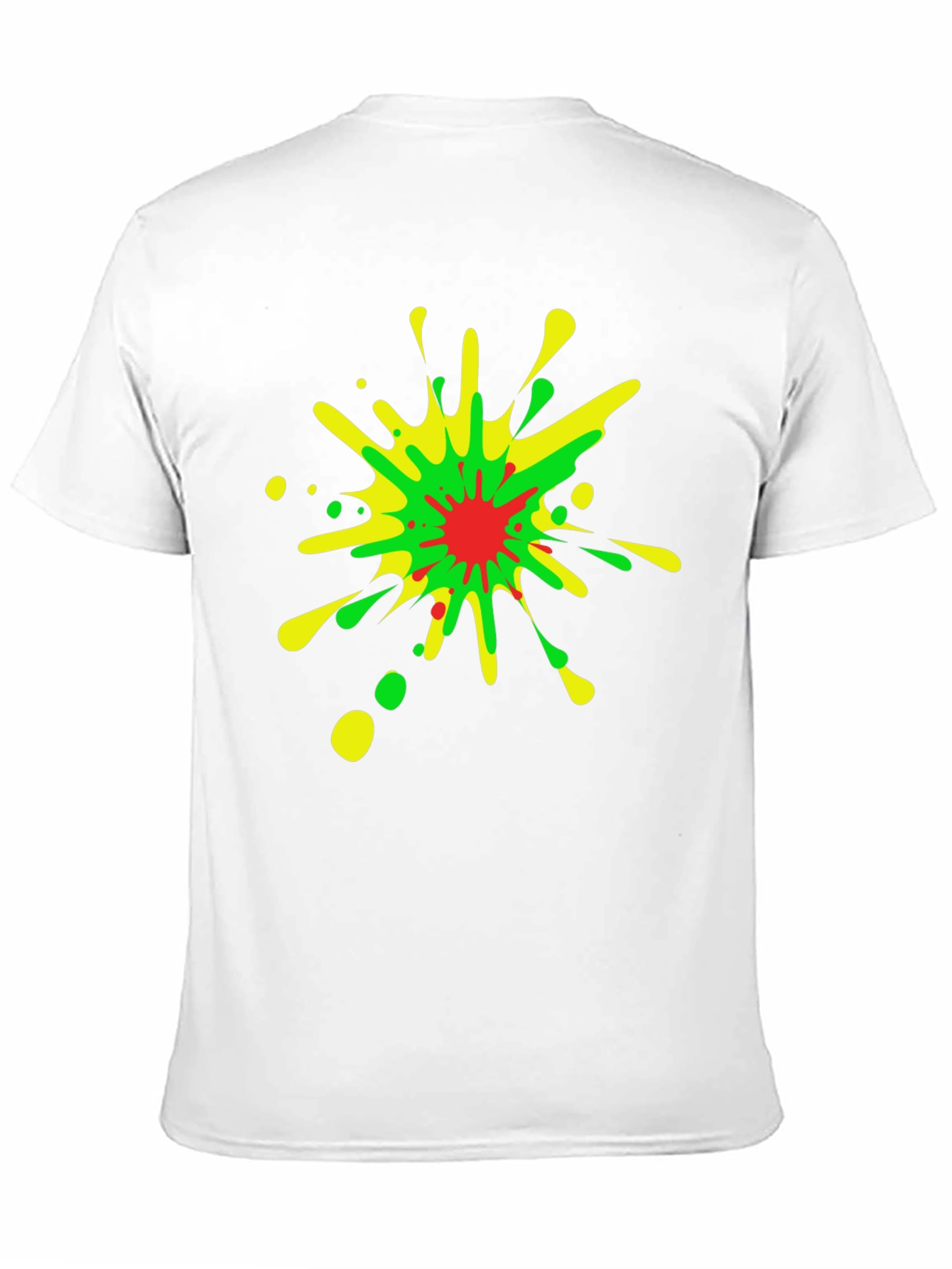 Bold Splash T-Shirt - Vibrant Design Soft Fabric
