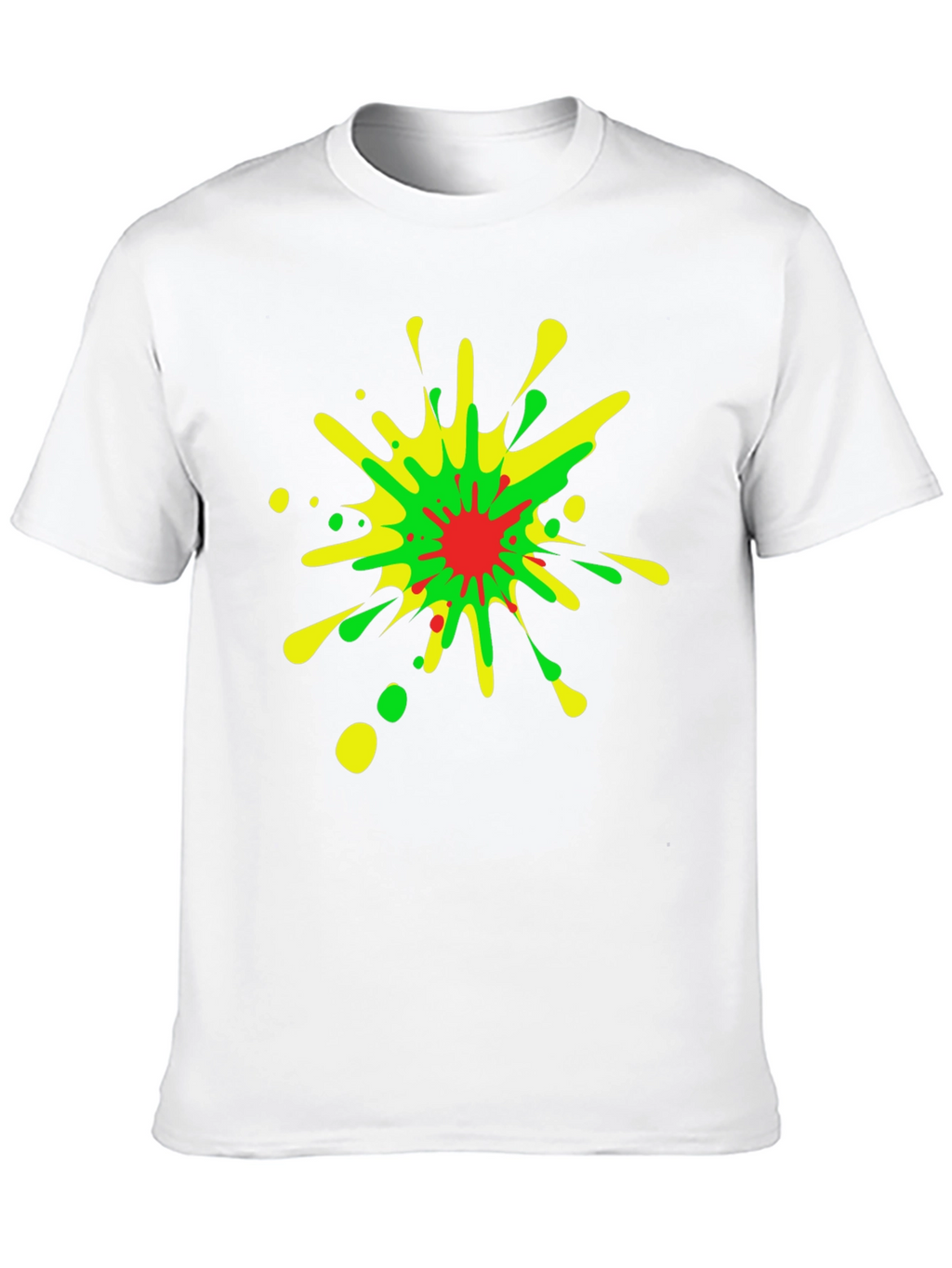 Bold Splash T-Shirt - Vibrant Design Soft Fabric