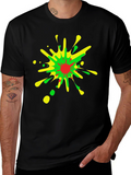 Bold Splash T-Shirt - Vibrant Design Soft Fabric
