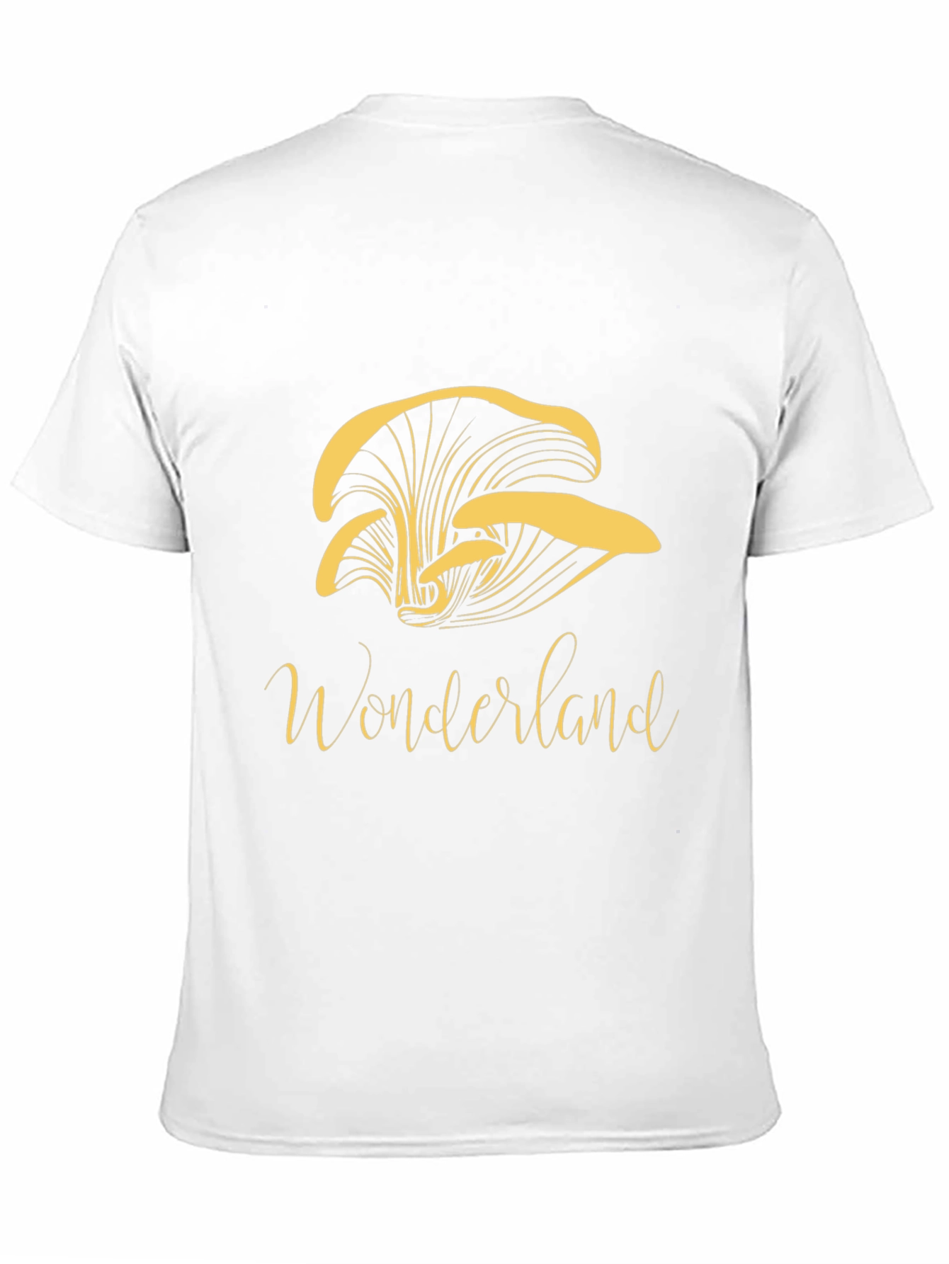Wonderland Mushroom Graphic Tee - Black