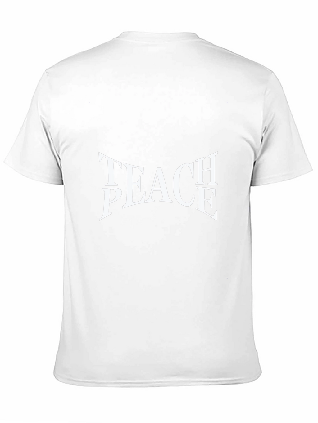 Teach Peace Graphic Tee - Unisex Black T-Shirt