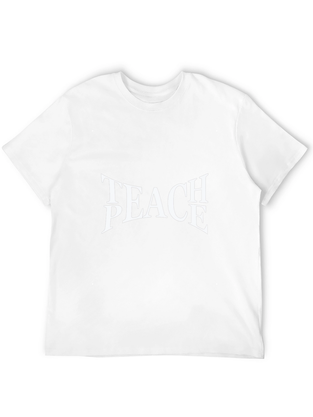 Teach Peace Graphic Tee - Unisex Black T-Shirt