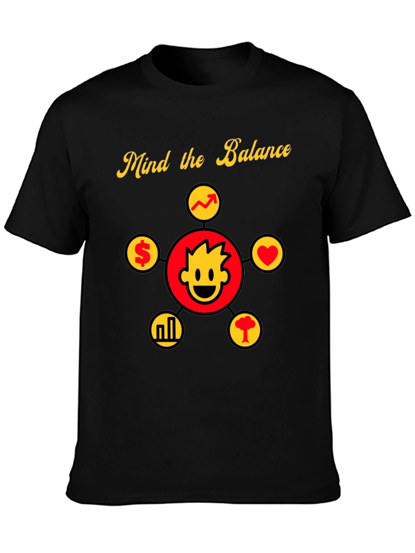 Mind the Balance Graphic T-Shirt