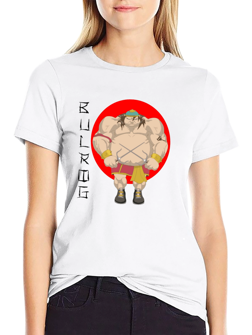 Bulky Warrior T-Shirt - Unique Graphic Tee